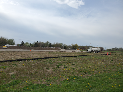 Maintenance Building Progress - April 2023